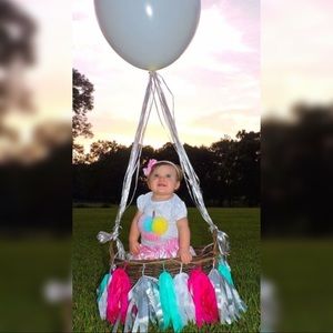 First Birthday tee & tutu set.